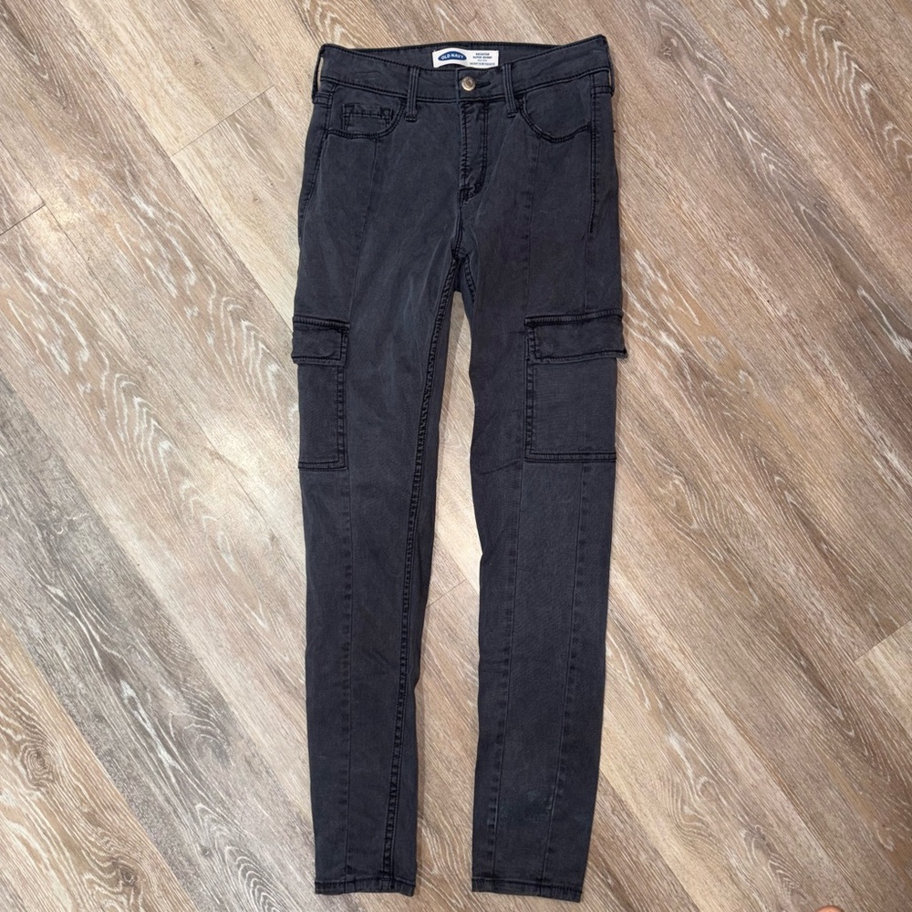 Old Navy Women's Dark Gray Rockstar
Super Skinny Jeans Size 0